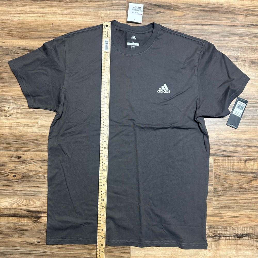 Adidas Black Short Sleeve Tee Athletic Style NWT